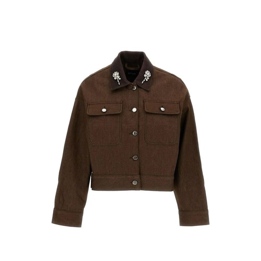 Simone Rocha Brown Jackets - Cropped Jackets Women